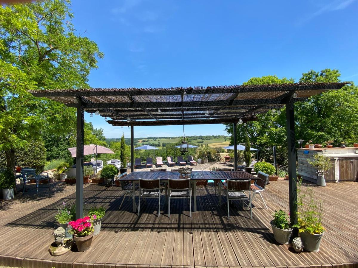 Maison Murier Hotel Fayssac Bagian luar foto