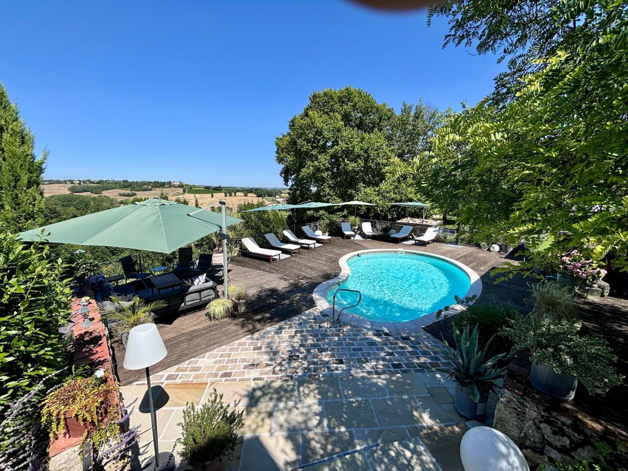 Maison Murier Hotel Fayssac Bagian luar foto